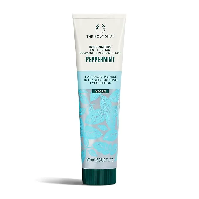 Sustainable The Body Shop Peppermint Invigorating Foot Scrub Cooling Exfoliator Natural