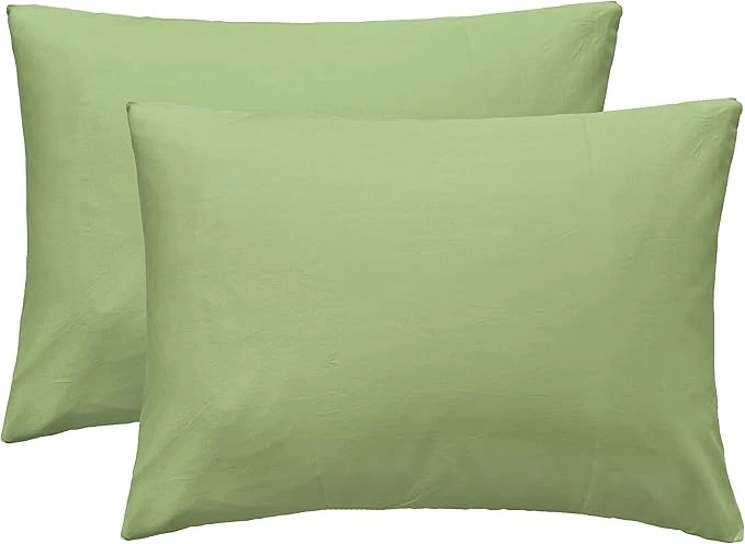 Specialty iMaylex Soft Egyptian Cotton Zipper Closure Pillowcases Cozy and Lightweight Pillow Case Set of 2 St. Patrick 39 s Day Olive Green Standard 20 quot x 26 quot Sophisticated
