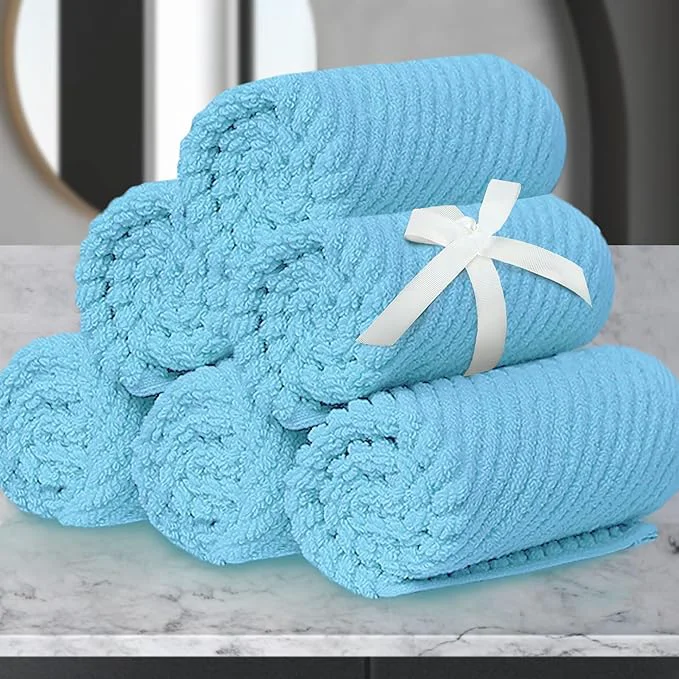 Prestigious VOOVA MOVAS Blue Washcloths Elite
