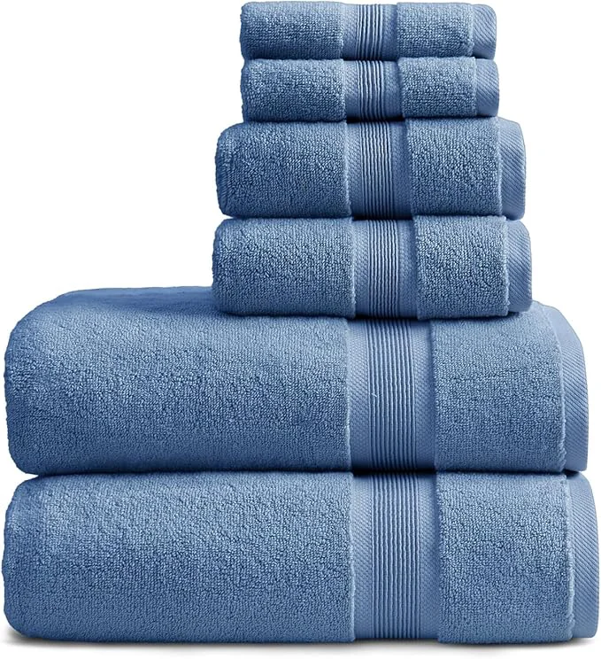 Artisan Springtree Home Luxury Bamboo Rayon Bath Towel Set 6 Piece Set 35 Bamboo Minimalist