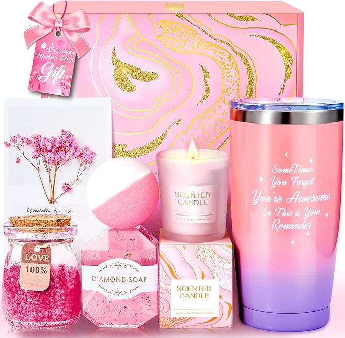 Minimalist BodyRefresh Mothers Day Gifts for Women Birthday Gifts for Mom Gift Baskets Luxury