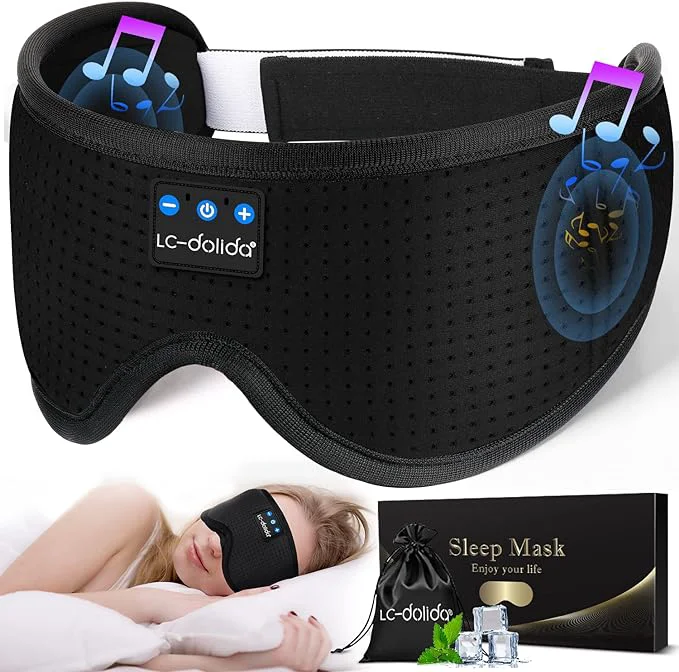 Eco-Friendly Sleep Headphones Sleep Mask Fine Crafted