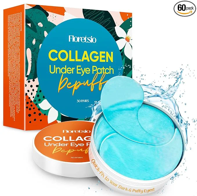 Convenient Under Eye Patches – 30 Pairs Hydrating Gel Masks Traditional