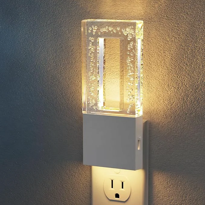 Smart JandCase Night Lights Plug into Wall Dusk to Dawn Sensor 3000K Soft White LED High-End
