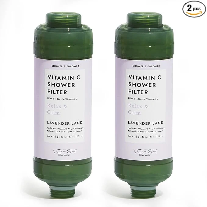 Original Design VOESH Vitamin C Shower Filter Lavender Land Shower Aromatherapy Water High-Grade