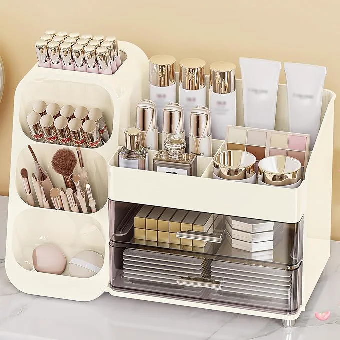 Exclusive Anylady Large Capacity Makeup Organizer Countertop Artisan