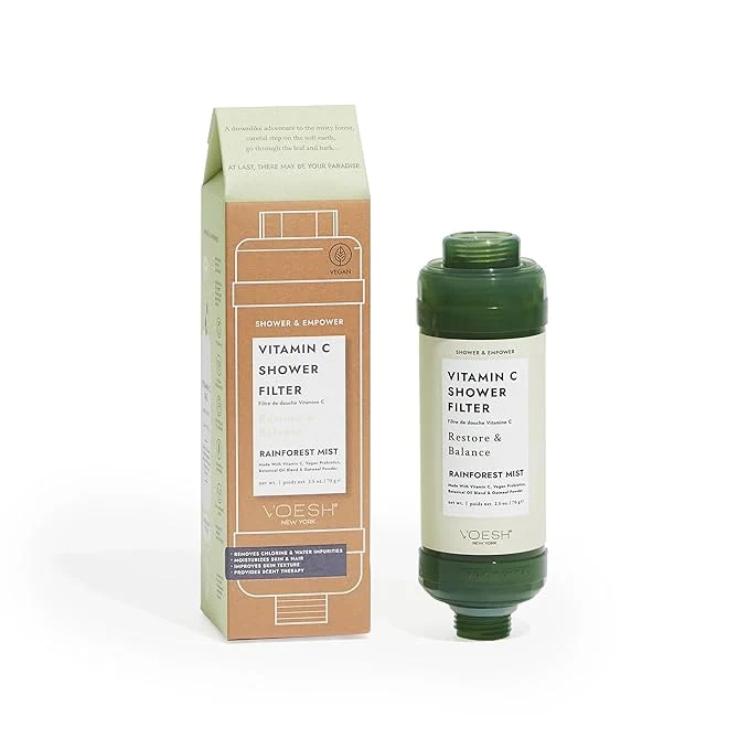 Fine VOESH Vitamin C Shower Filter Rainforest Mist Shower Aromatherapy Water Exceptional