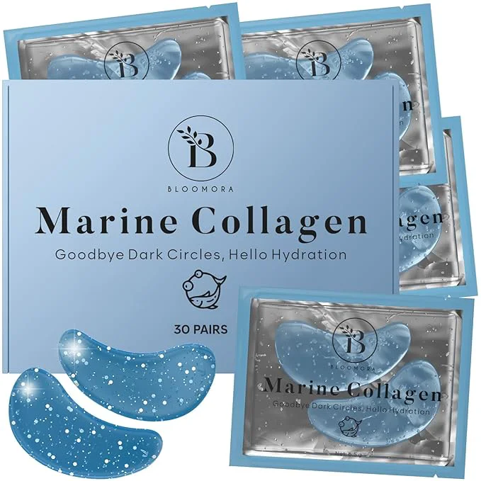 Pure BLOOMORA Marine Collagen Under Eye Patches Stylish