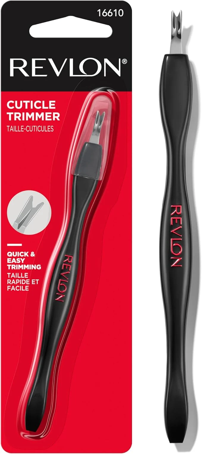 Elite Revlon Cuticle Trimmer With Cap High Precision V-Tip and Comfortable Grip Powerful