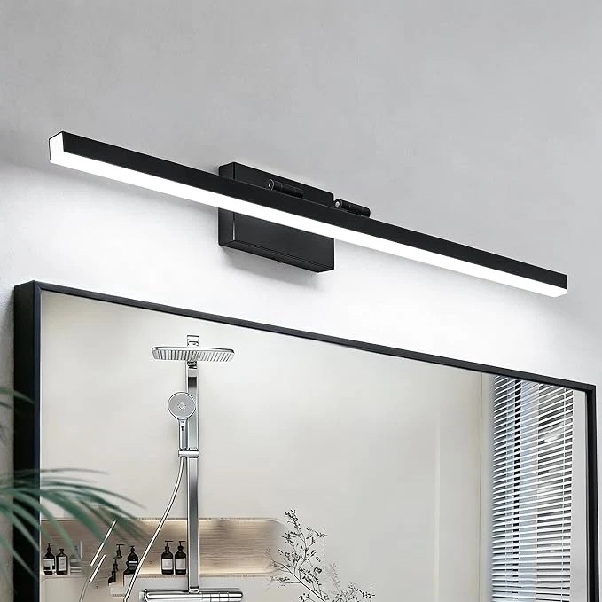Organic IZORRO Modern Bathroom Vanity Light 40 inch 32W Dimmable Led Bathroom Light Responsible