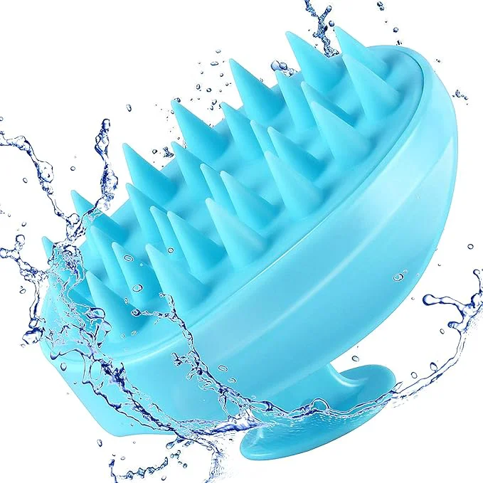 Enhanced Scalp Massager Shampoo Brush Hair Scalp Scrubber Shower Hair Brush Head Excellent