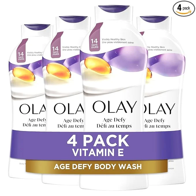 Refined Olay Body Wash for Women Age Defying Flexible