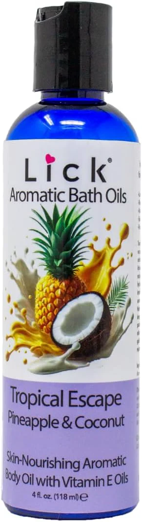 First-Class Lick Pineapple and Coconut Aromatic Bath Oil Powerful