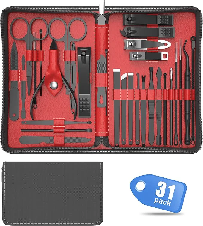 Powerful Professional Manicure Pedicure Set Nail Clipper Kit Nail Clippers Set Superior