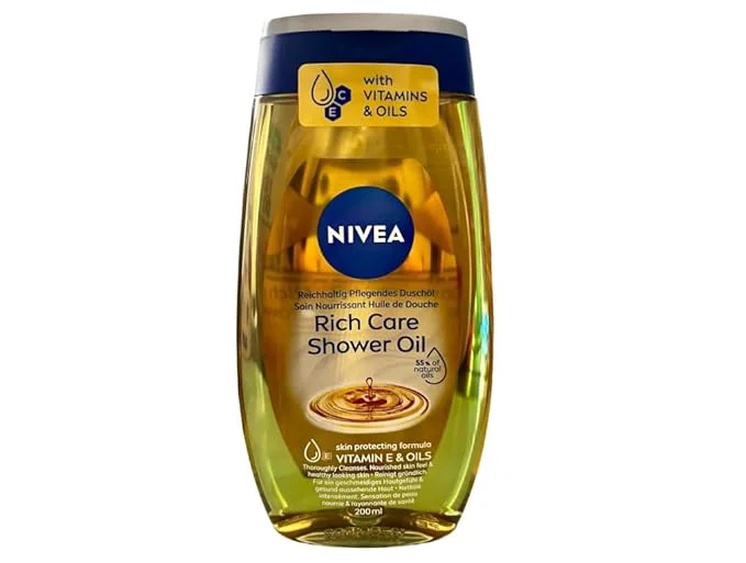 Excellent Nivea Shower Oil 200 ml Exclusive