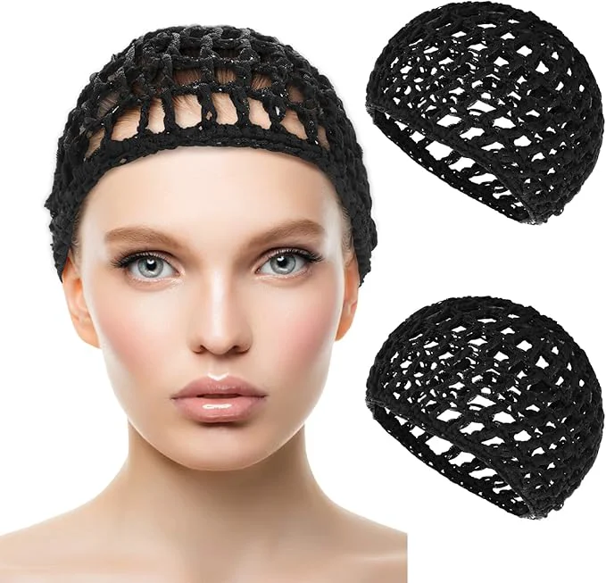 Stylish WLLHYF Wig Cap Thick Long Hair Caps Adjustable Net Mesh Braided Weaving Making Fine Crafted