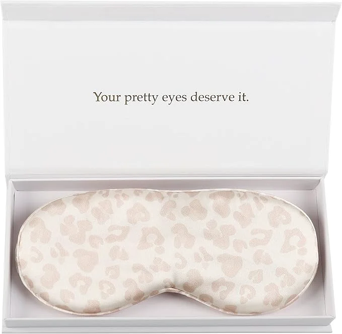 Silk Sleep Mask Light Blocking Luxury Mulberry 22mm Silk Eye Mask Eye Practical