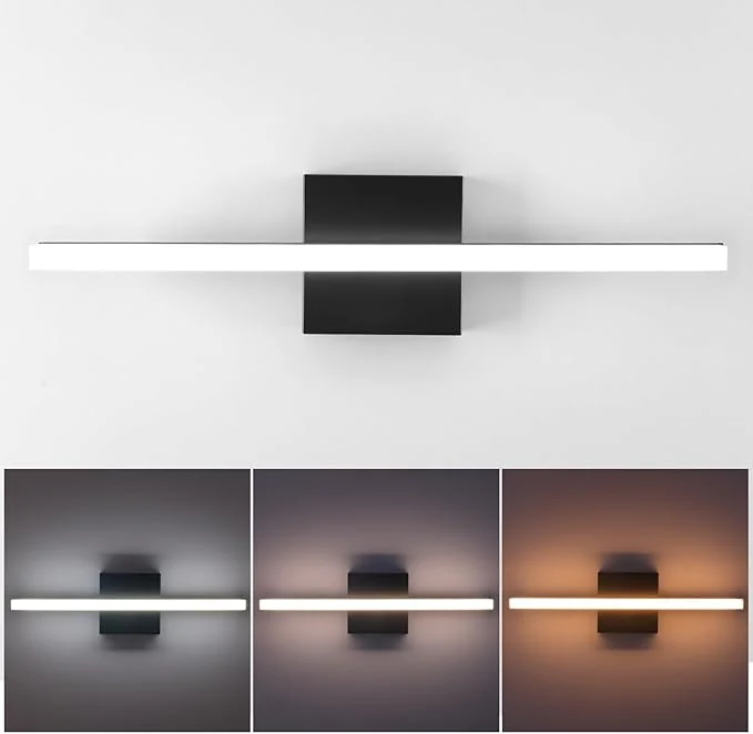 High-Performance LED Bathroom Vanity Light 14W Bathroom Mirror Light Fixtures 3 Color High-Grade