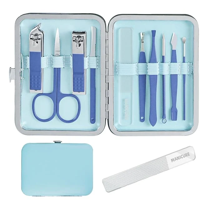 Easy-to-Use Manicure Set 10 pcs Professional Care Manicure kit Detailed