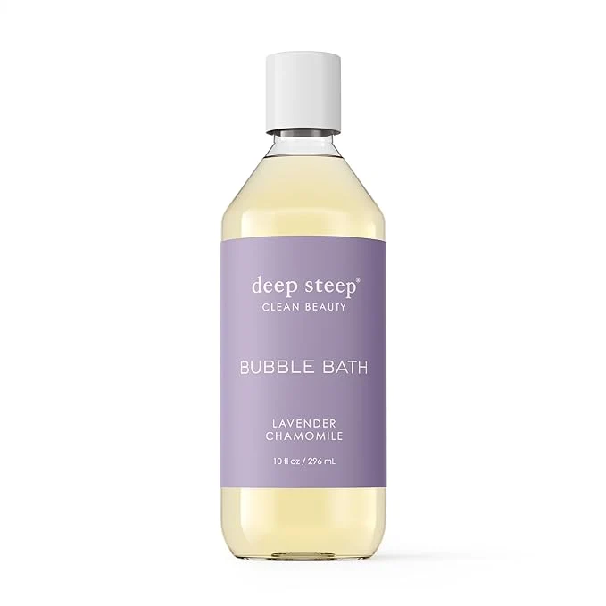Original Deep Steep Bubble Bath Lavender Chamomile 10 oz – Soothing Soak Clean