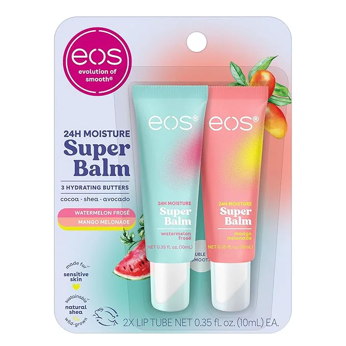 Optimized eos 24H Moisture Super Balm- Watermelon Frosé Mango Melonade Lip Mask Stylish