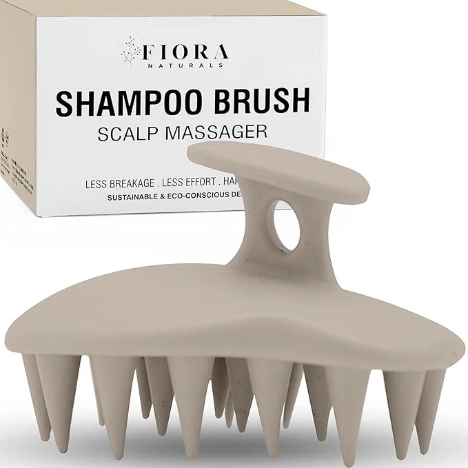 Refined Fiora Naturals Scalp Massager Shampoo Brush Optimized