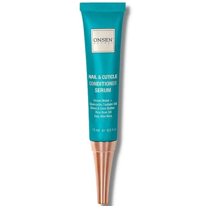 Powerful Onsen Nail Cuticle Cream Treatment w Japanese Tsubaki Jojoba Lavender Oil Classic