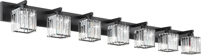 Outstanding Aipsun Black Vanity Light Crystal Bathroom Lighting Fixtures Modern Bathroom Refined
