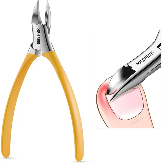 Verified MR.GREEN Toenail Clippers Stainless Steel Ingrown Nail Cutter Thick and Hard Sustainable