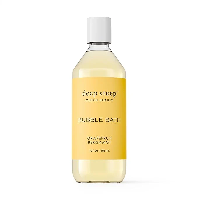 Premium Deep Steep Bubble Bath Grapefruit Bergamot 10 oz – Soothing Soak Optimized