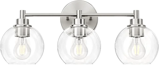 Durable VONLUCE Bathroom Light Fixtures 3-Light Vanity Light Contemporary