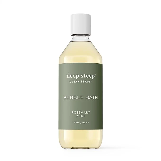 Luxury Deep Steep Bubble Bath Rosemary Mint 10 oz – Soothing Soak Quality