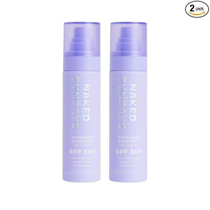 Superior Naked Sundays SPF 50 Hydrating Glow Face Mist Fast