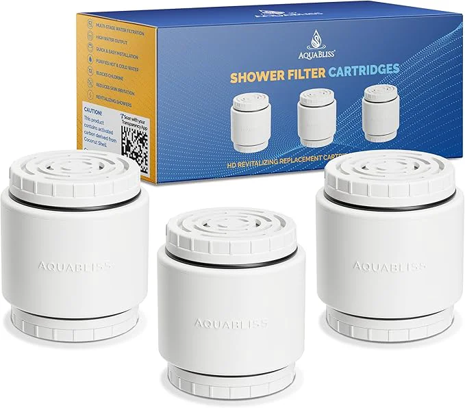 Carefully Designed AquaBliss HD Multi Stage Shower Filter Cartridge Stylish