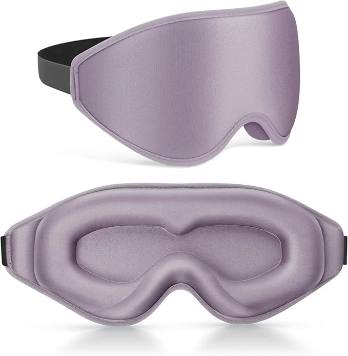 Superior 99 Fully Block Out Light Eye Sleep Mask 3D Deep Contoured Eyes Cover Zero Verified