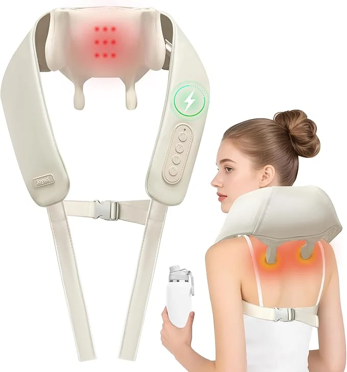 Elite Joyset Neck Massager for Pain Relief Deep Tissue Cordless Neck Massager and Long-Lasting