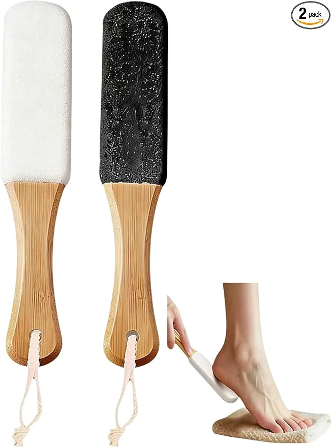 Secure 2-Pack Professional Pedicure Foot File Efficient