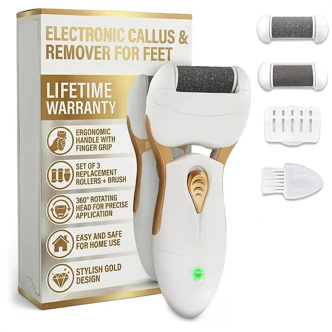 Minimalist Electric Callus Remover for Feet – Electric Foot Filer Top-Quality