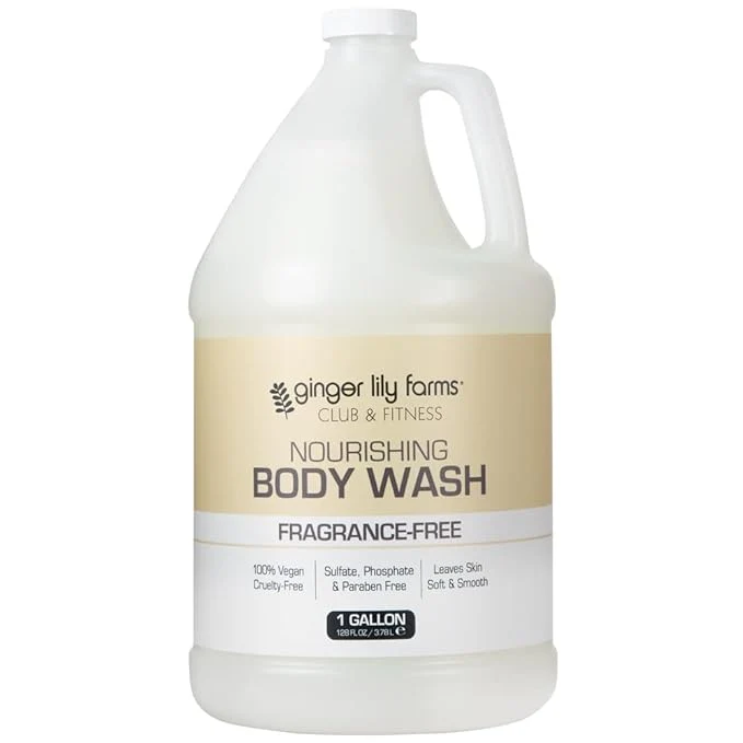 Durable Ginger Lily Farms Club Fitness Nourishing Body Wash Vegan Cruelty- Certified