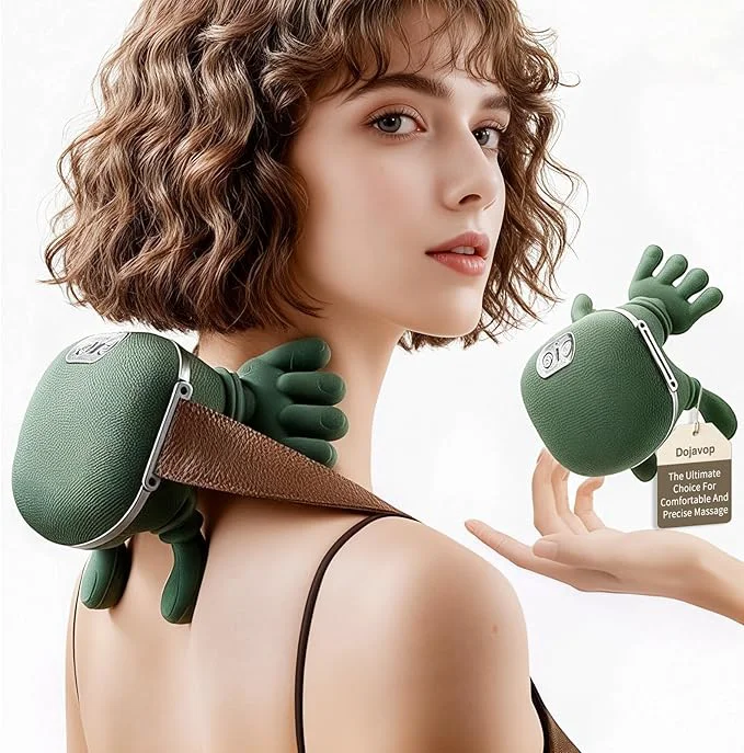 Classic Neck Massager with Heat for Pain Relief Deep Tissue Cordless Neck and Shoulder Contemporary