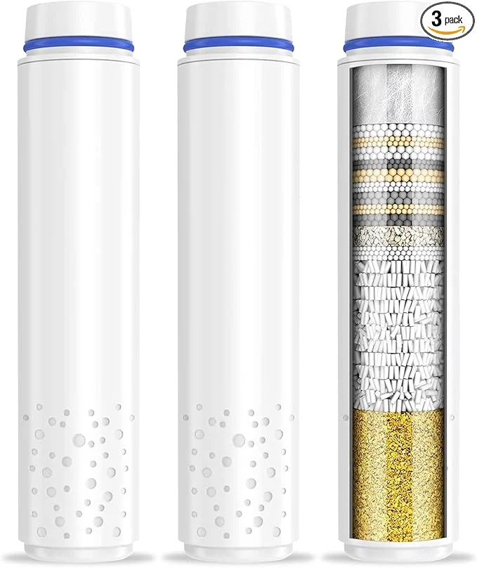 Responsible PWERAN 3 Pack Shower Filter for Handheld Shower Head 15 Stage Pure