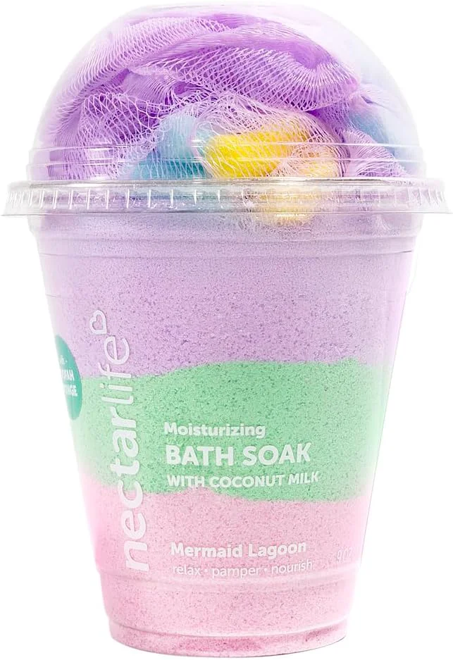 Stylish Milkshake Bath Soak Bubble Bath Soak Natural Detox Foaming Bath Soak Lightweight