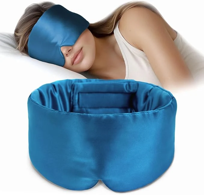 Powerful Silk Sleep Mask Soft Pressureless Mulberry Silk Convenient