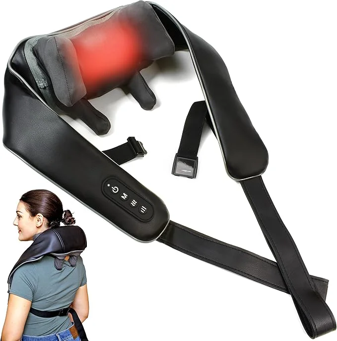 Long-Lasting Zyllion Cordless Neck and Shoulder Massager Advanced