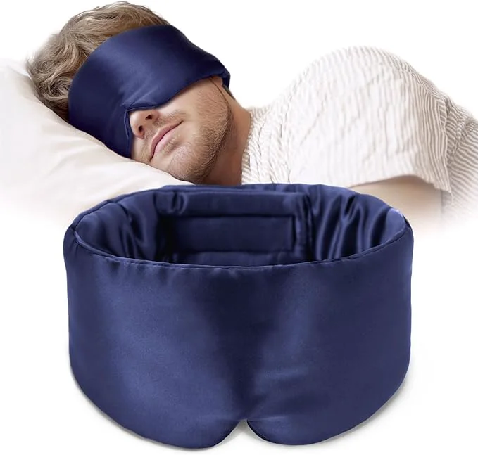 Eco-Friendly Silk Sleep Mask Soft Pressureless Mulberry Silk Proven