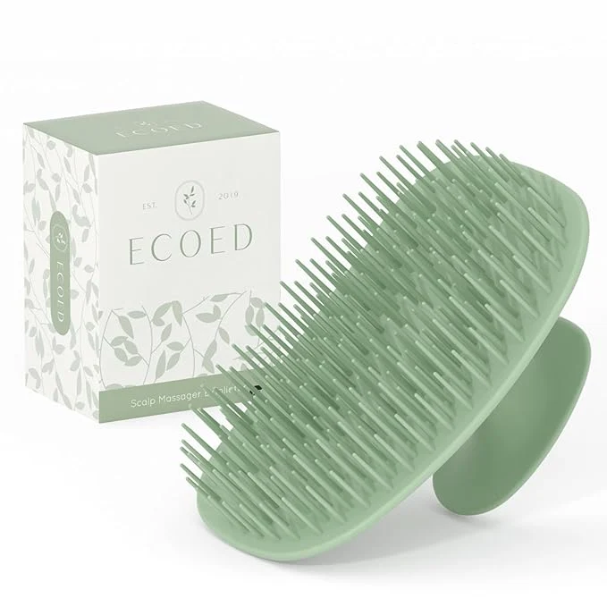 Premium Material ecoed Scalp Massager Shampoo Brush Scalp Scrubber Recyclable