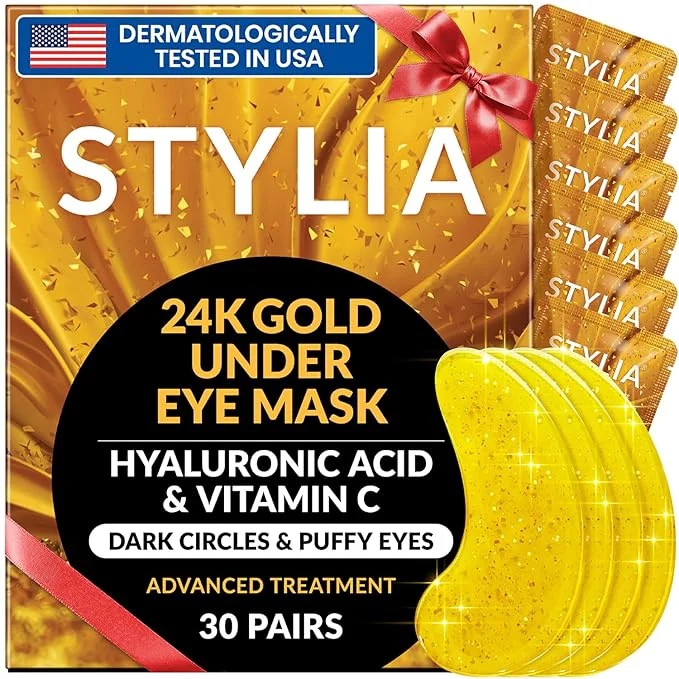Comfortable Stylia Under Eye Patches for Dark Circles and Puffy Eyes High-Quality