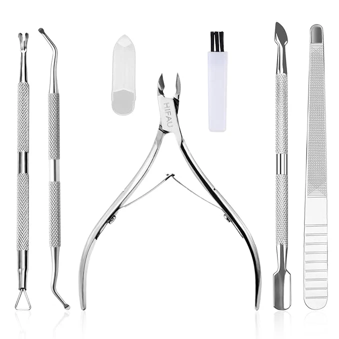 Casual Professional Cuticle Nippers Set Stainless Steel Manicure Kit Consistent