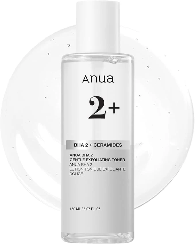 Next-Generation ANUA BHA 2 Gentle Exfoliating Toner Mild Facial Exfoliant Salicylic Acid Optimized
