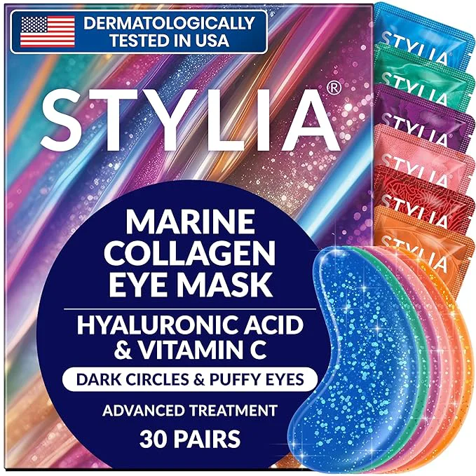 High-End Stylia Collagen Vitamin C Under Eye Patches Innovative